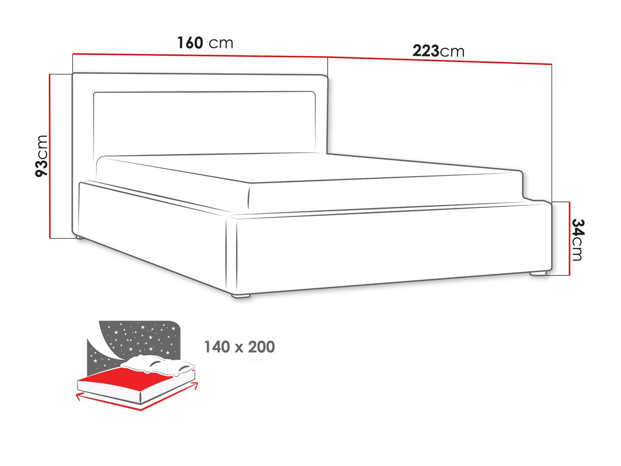 Krevet Pomona 102 (Victoria 14 867)