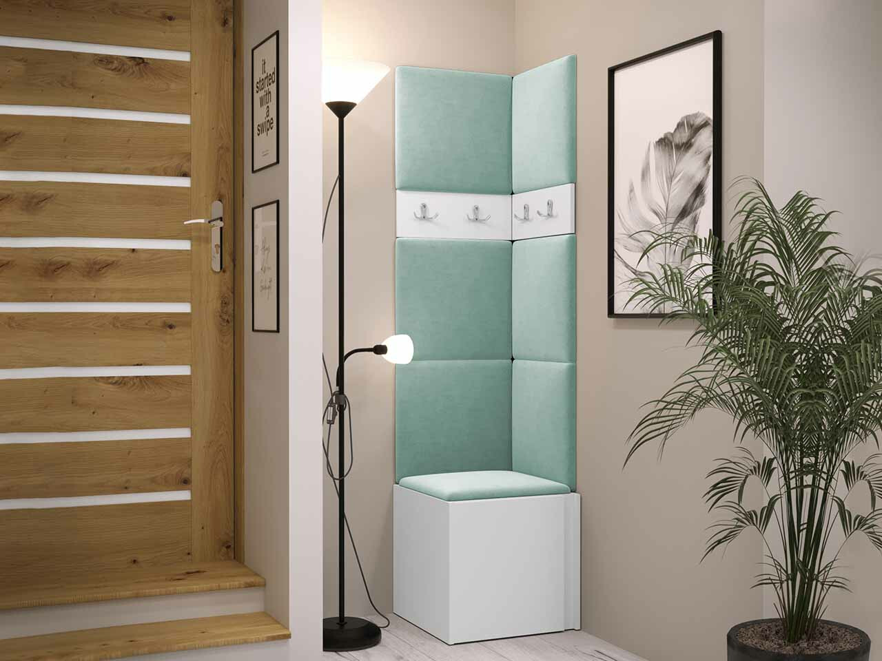 Set za hodnik Hartford 347 (Belo)