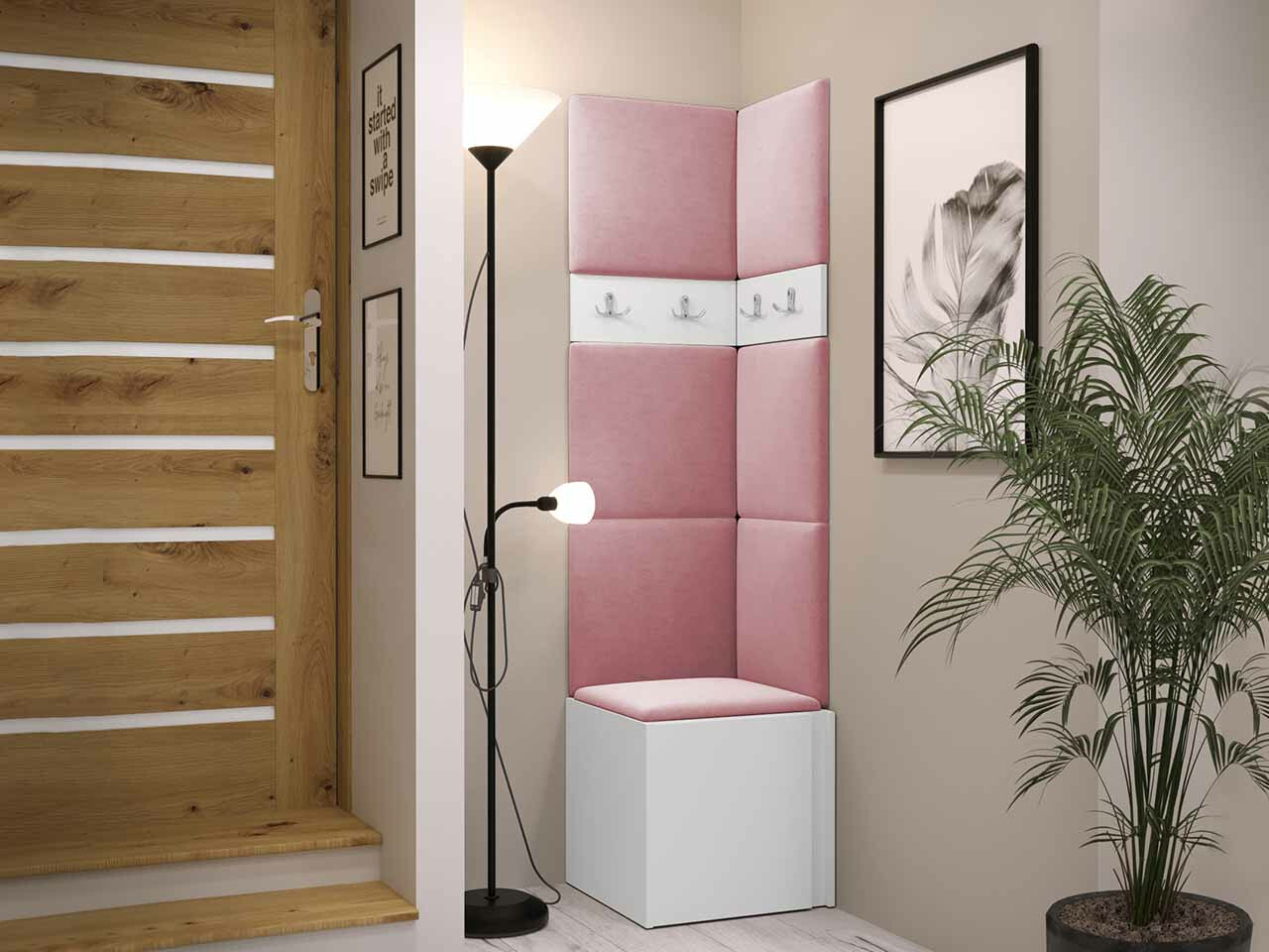 Set za hodnik Hartford 347 (Belo)