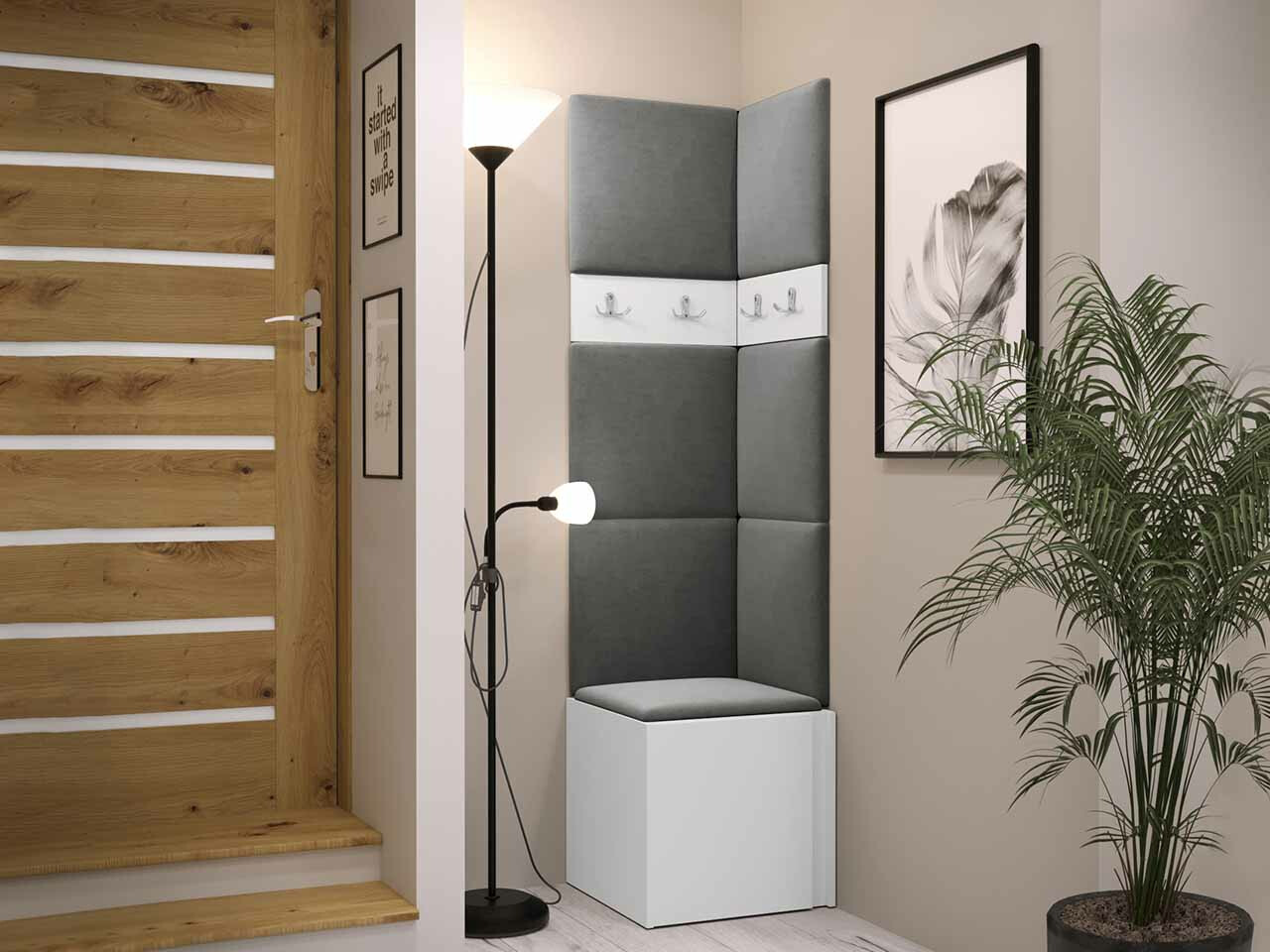 Set za hodnik Hartford 347 (Belo)