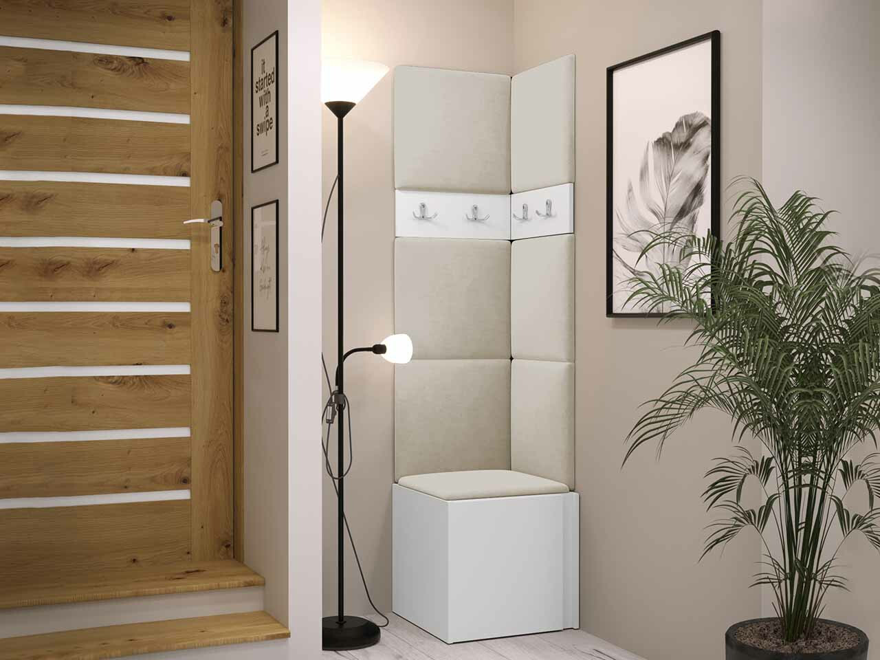 Set za hodnik Hartford 347 (Belo)