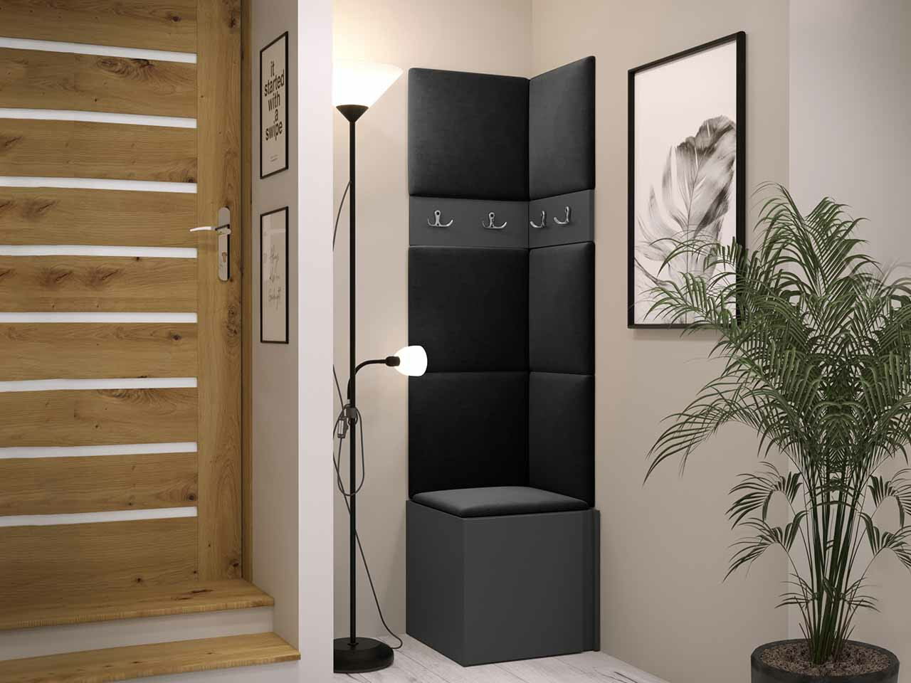 Set za hodnik Hartford 347 (Graphite)