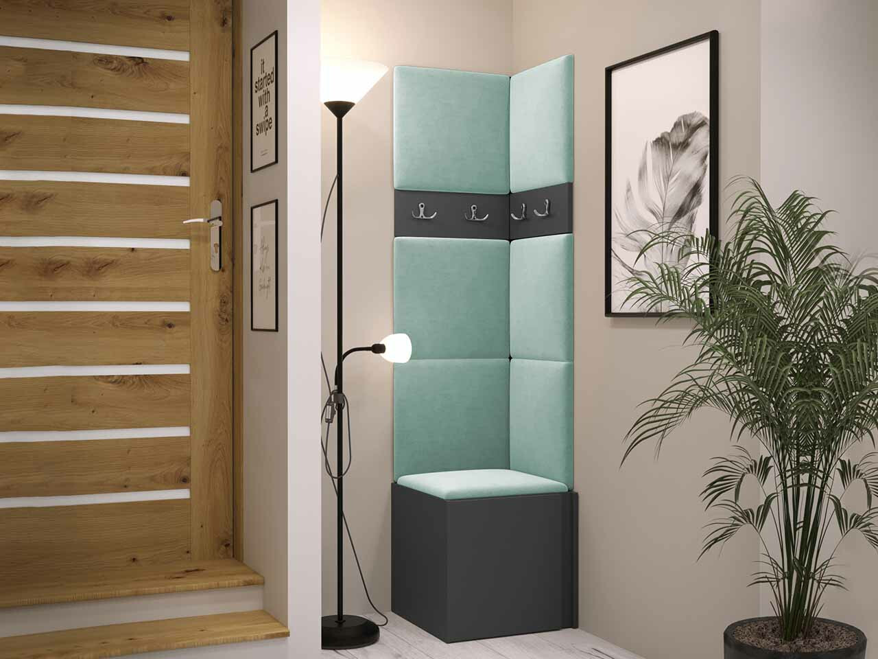 Set za hodnik Hartford 347 (Graphite)