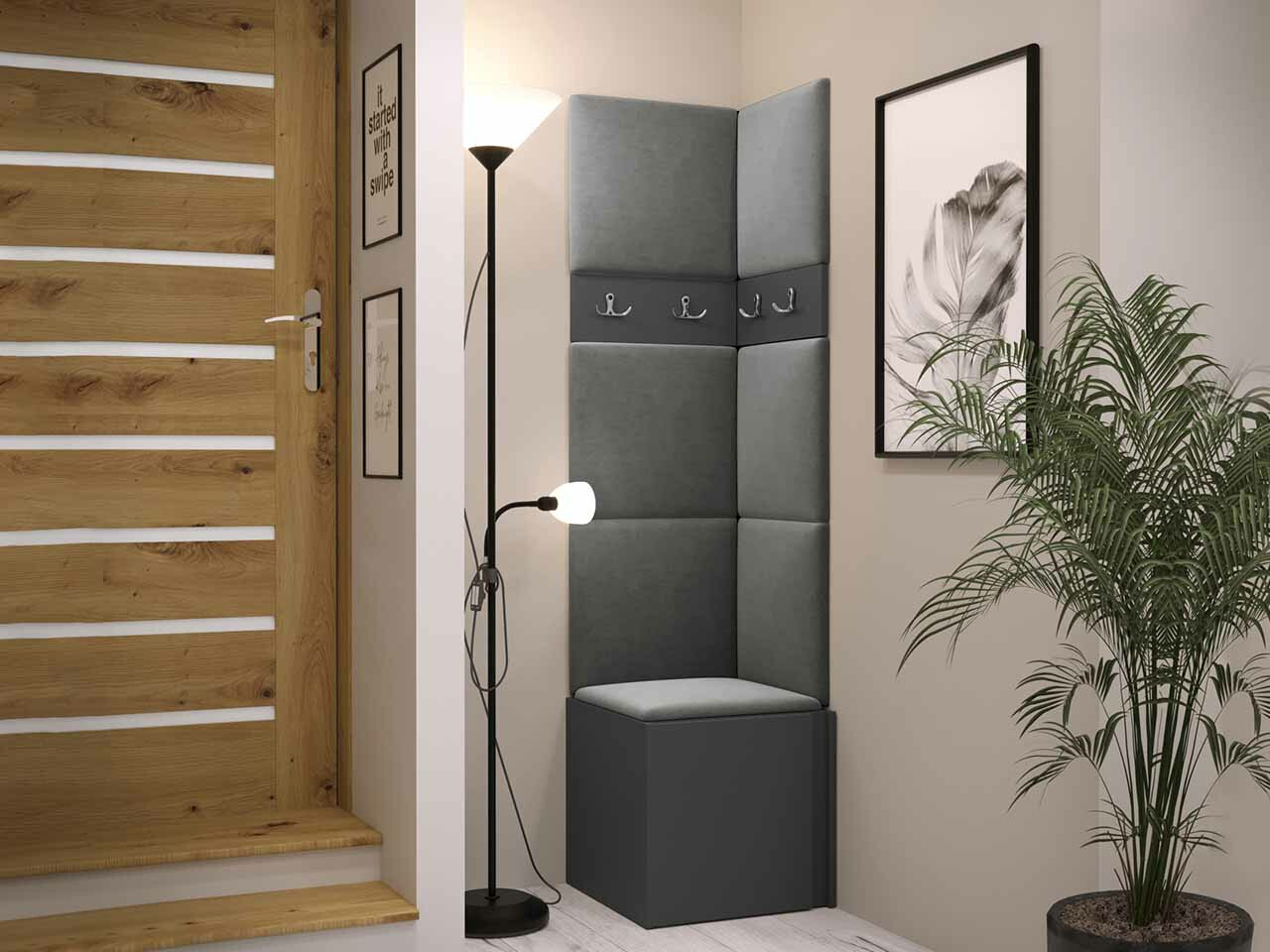 Set za hodnik Hartford 347 (Graphite)