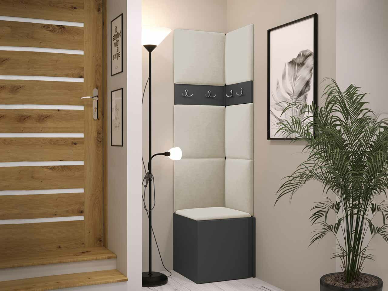 Set za hodnik Hartford 347 (Graphite)