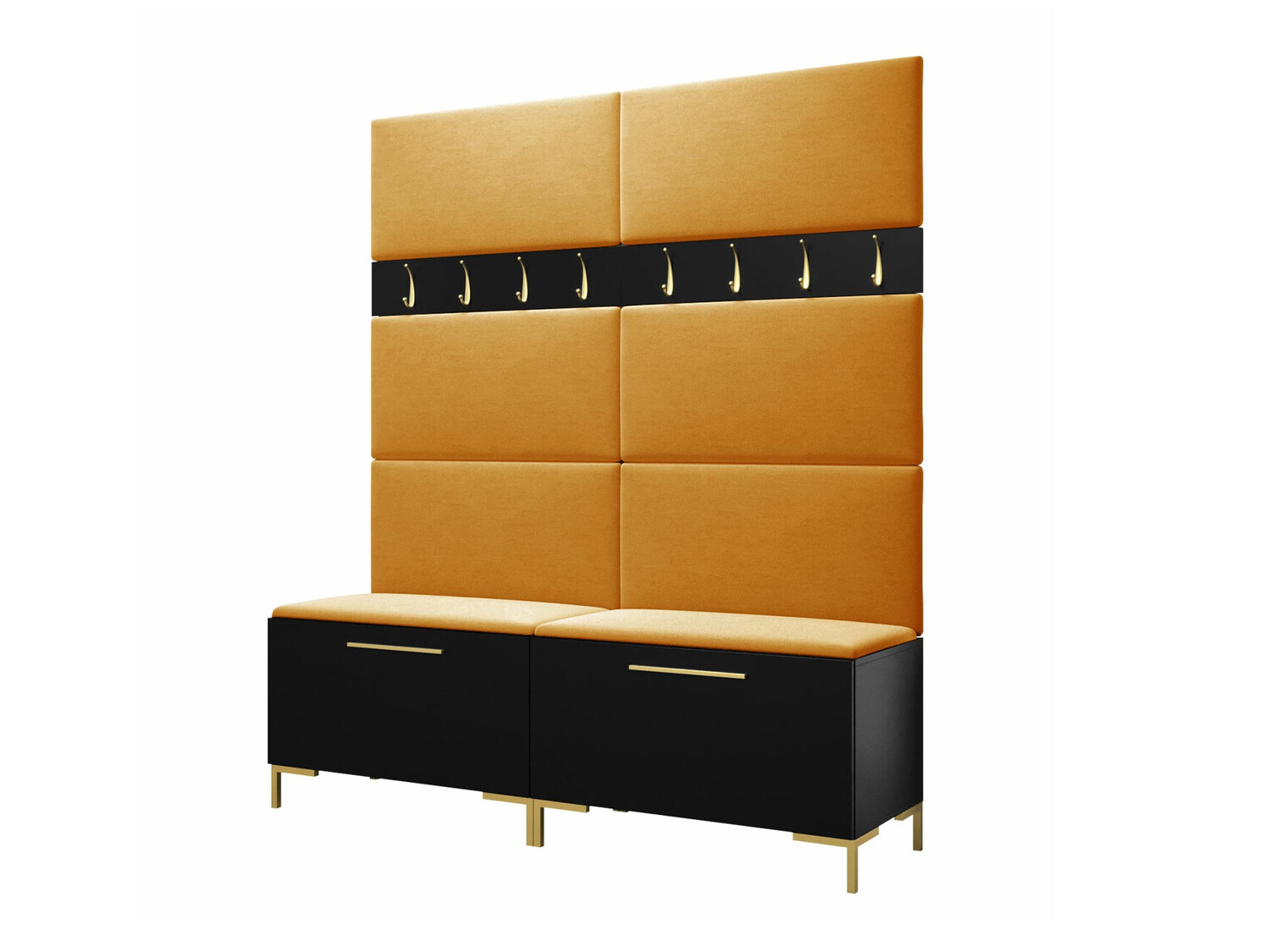 Set za hodnik Tivsoa 101 (Crno)