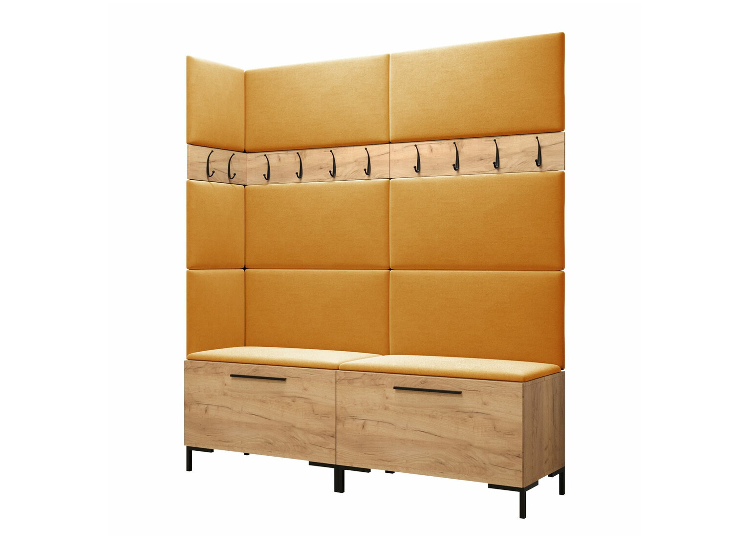 Set za hodnik Tivsoa 104 (Craft hrast)