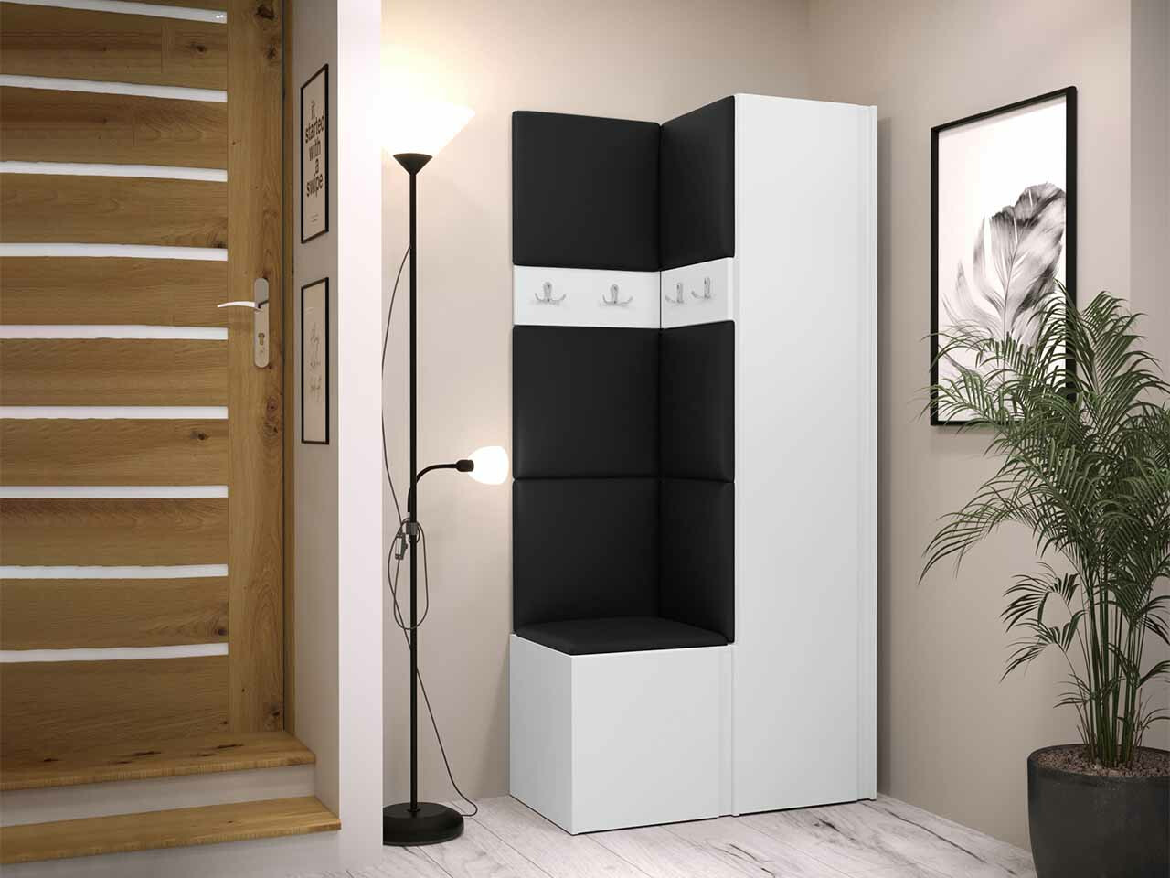 Set za hodnik Hartford 348 (Belo)