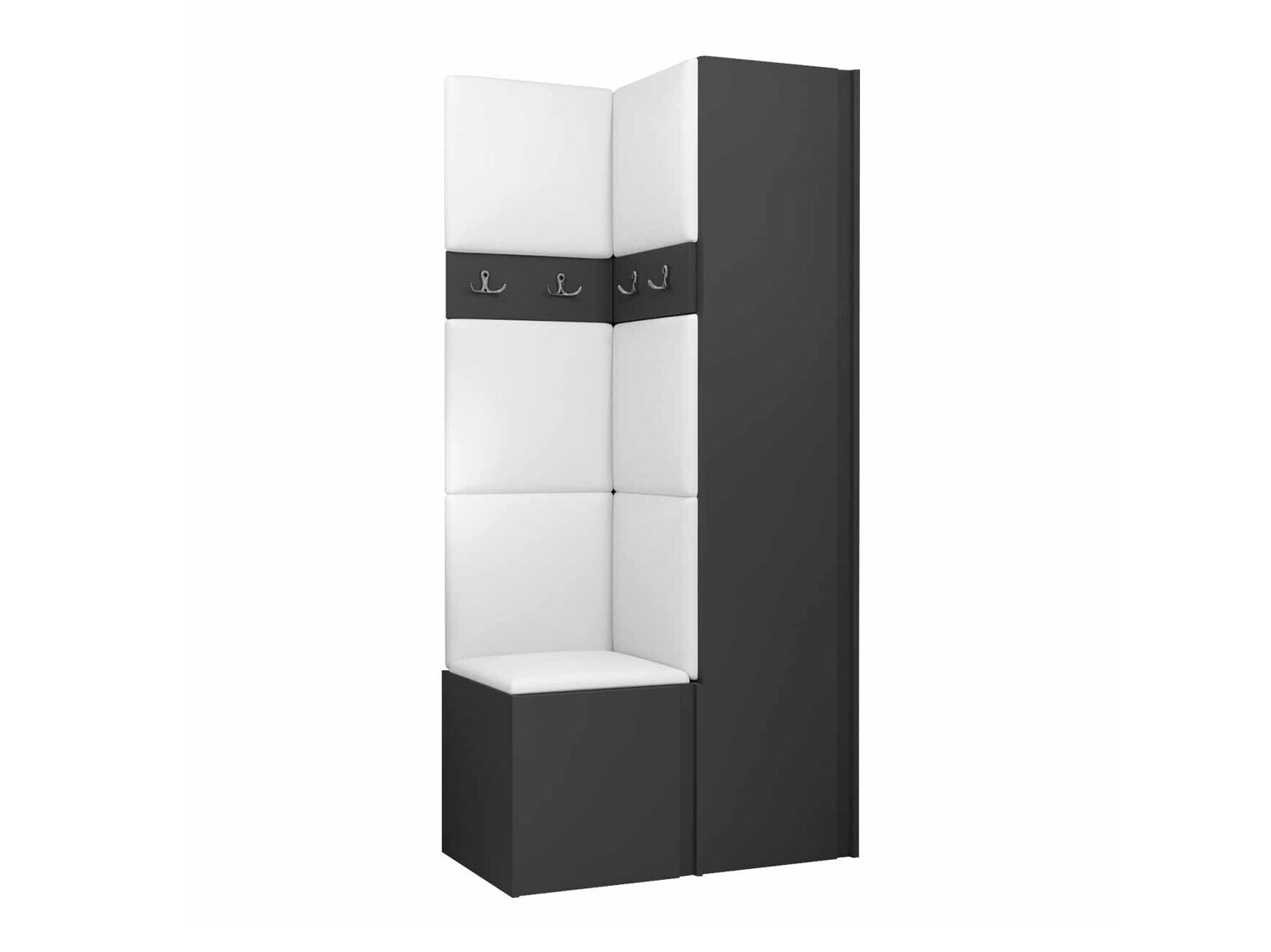 Set za hodnik Hartford 348 (Graphite)