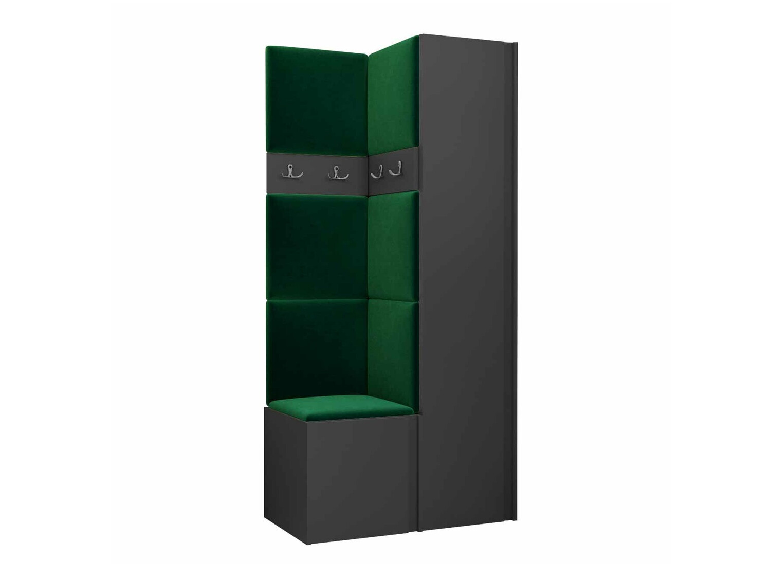 Set za hodnik Hartford 348 (Graphite)