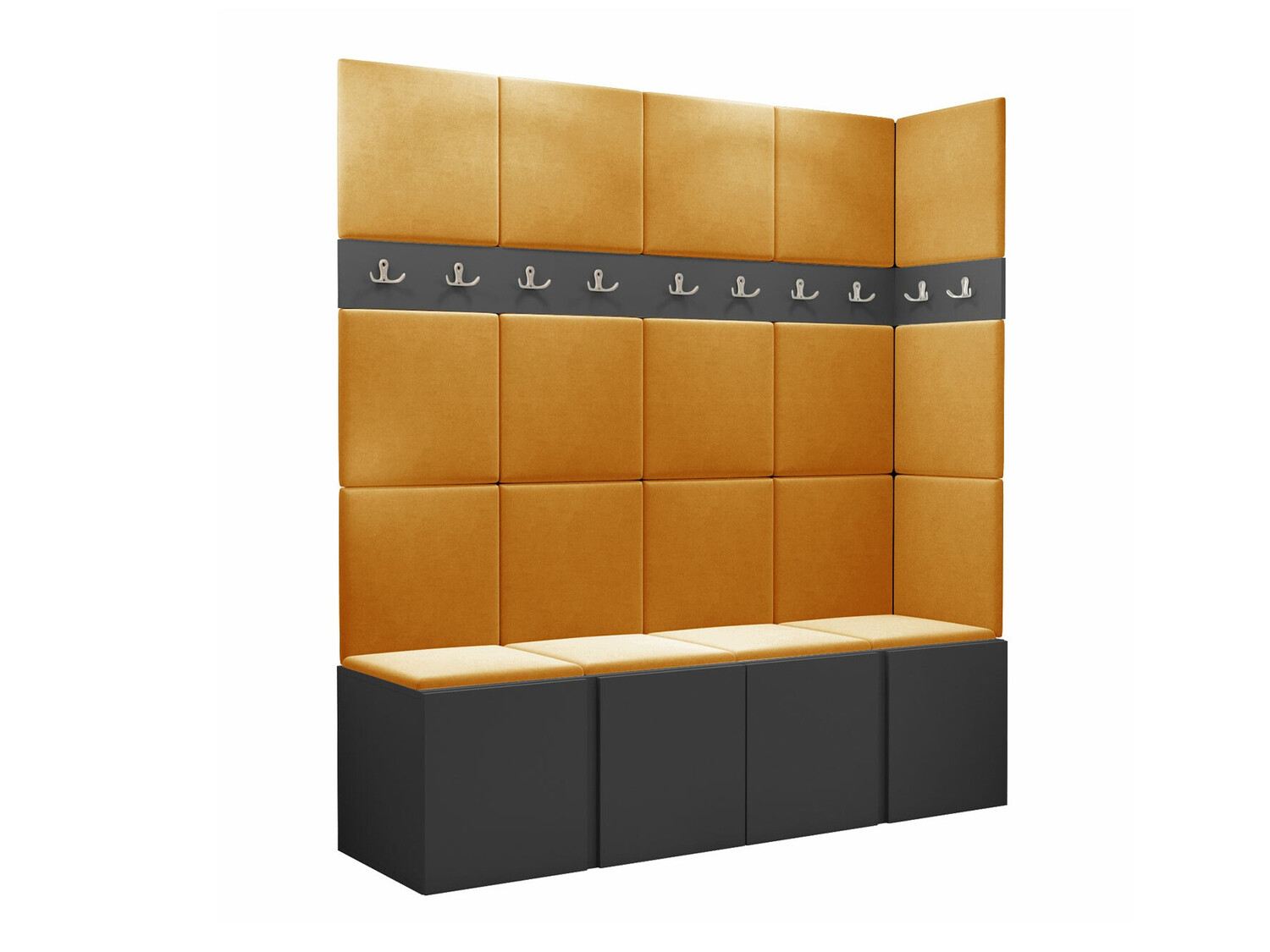 Set za hodnik Hartford 265 (Graphite)