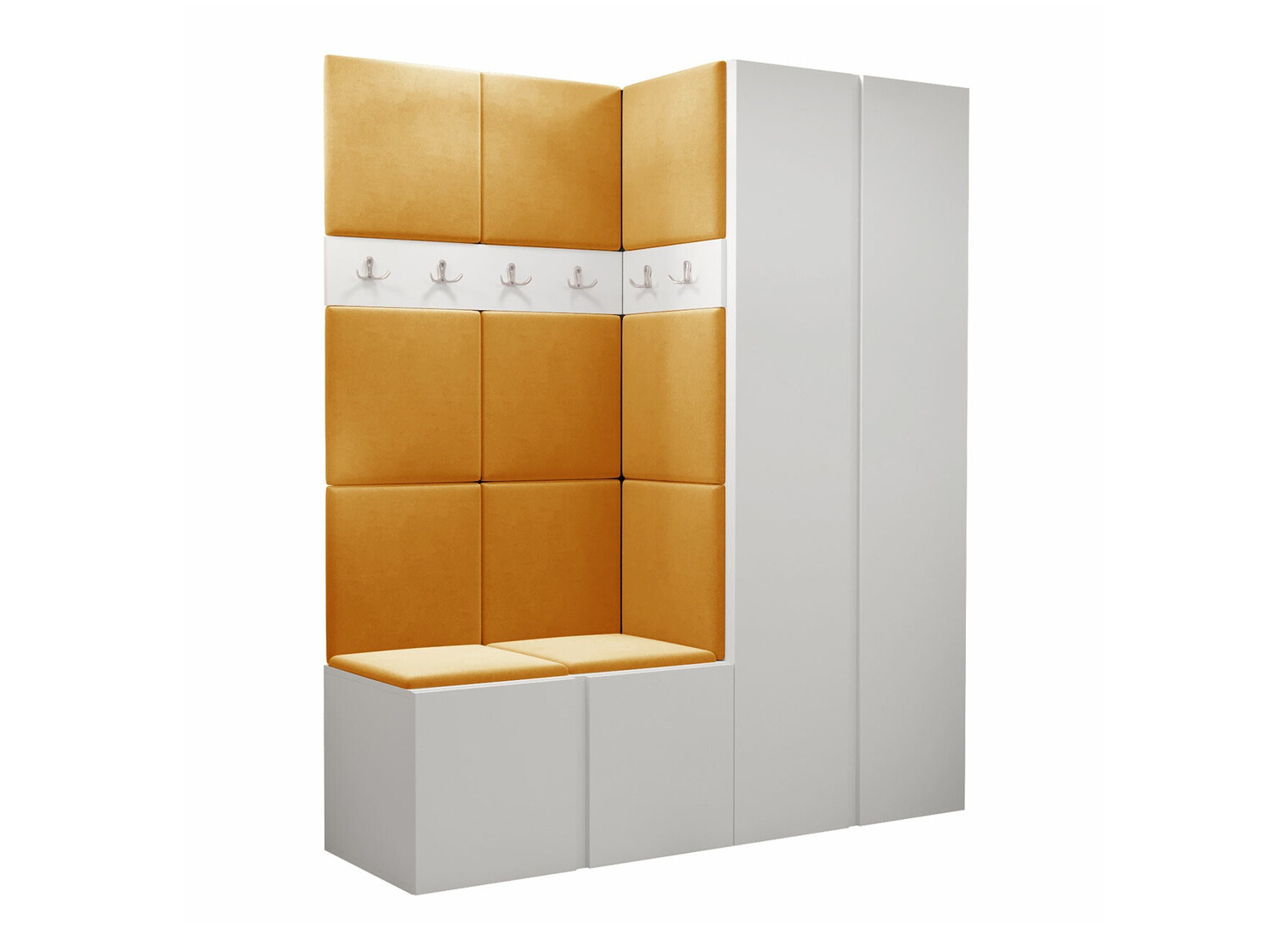 Set za hodnik Hartford 266 (Belo)