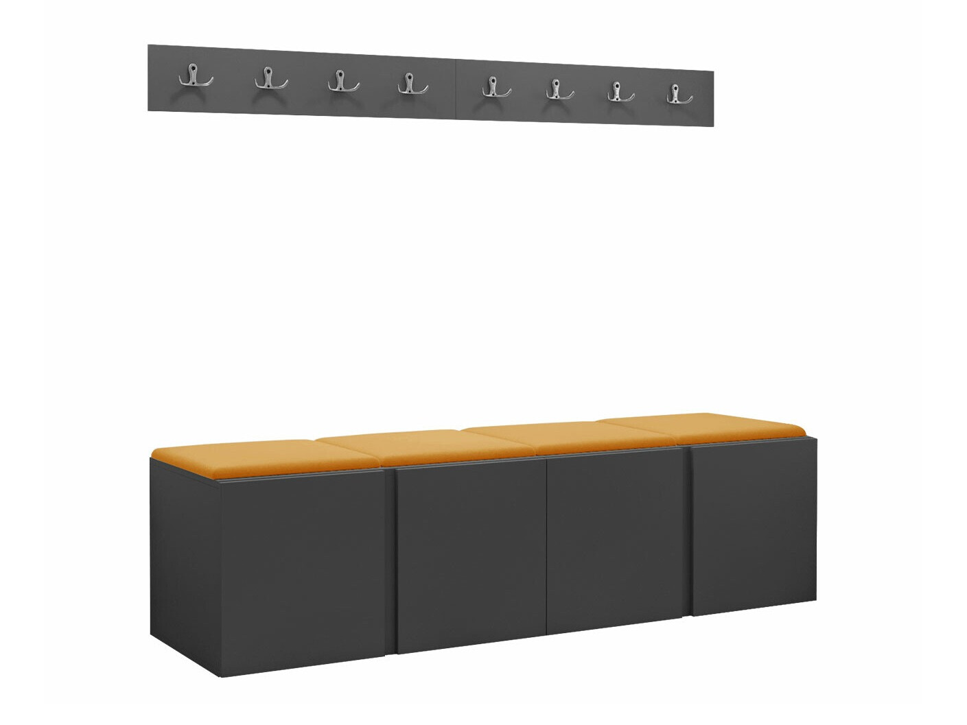 Set za hodnik Hartford 276 (Graphite)