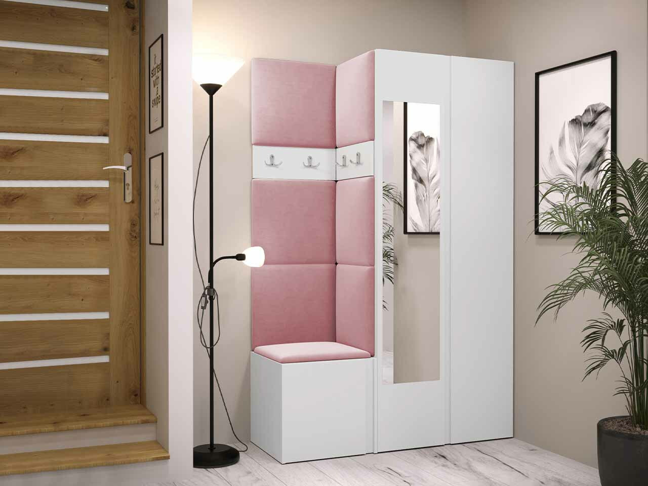 Set za hodnik Hartford 350 (Belo)