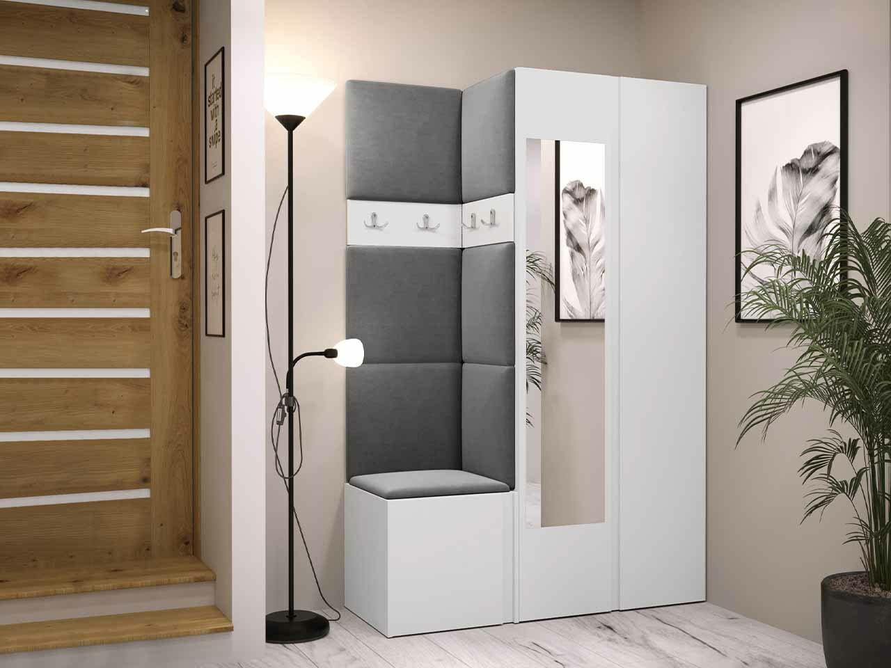 Set za hodnik Hartford 350 (Belo)