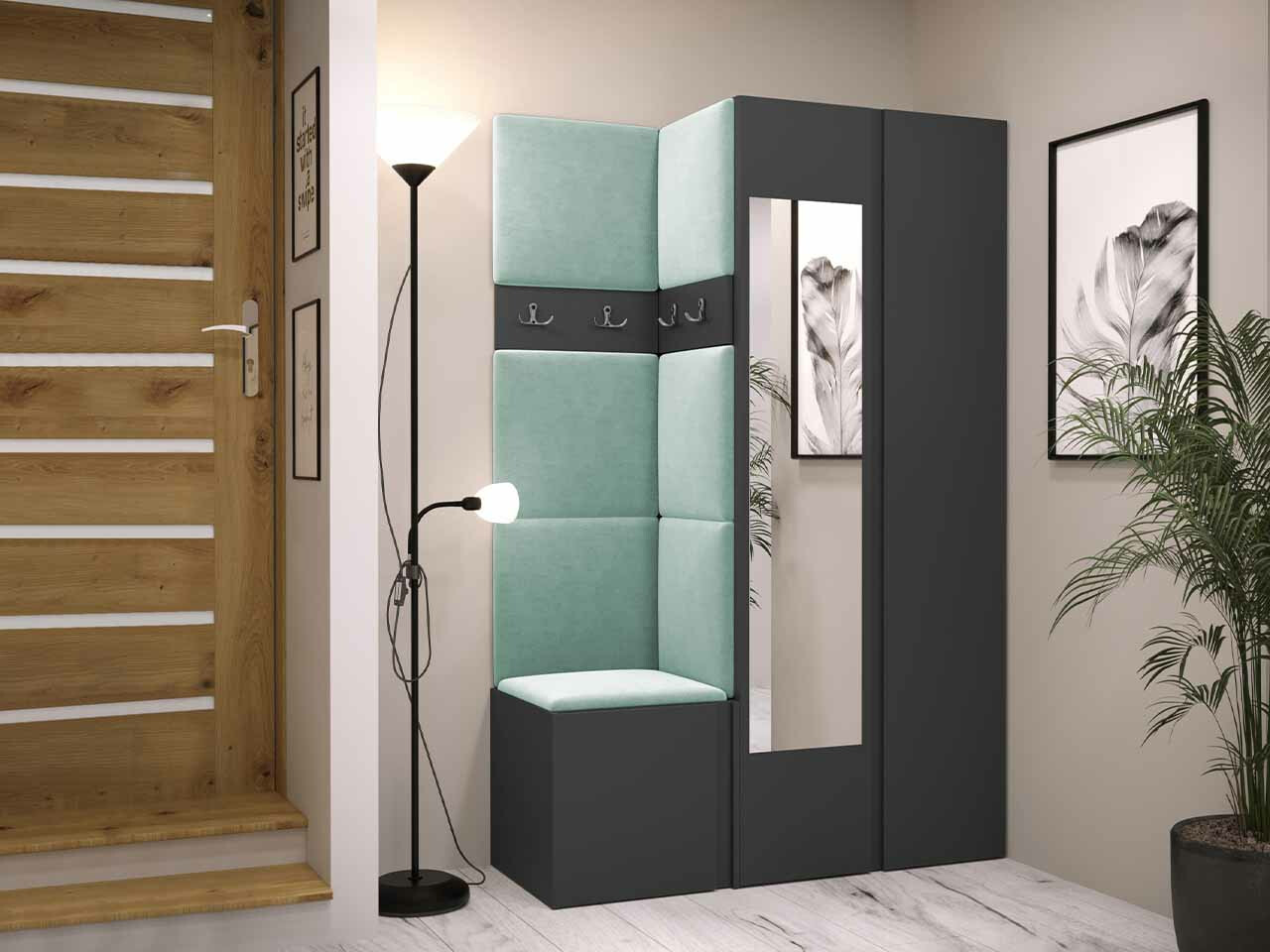 Set za hodnik Hartford 350 (Graphite)