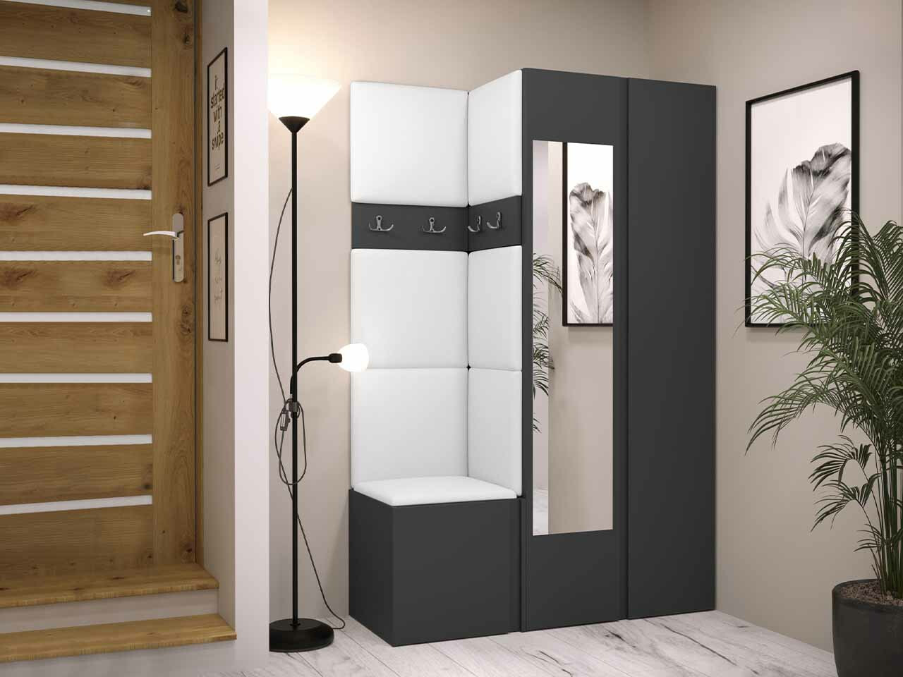 Set za hodnik Hartford 350 (Graphite)