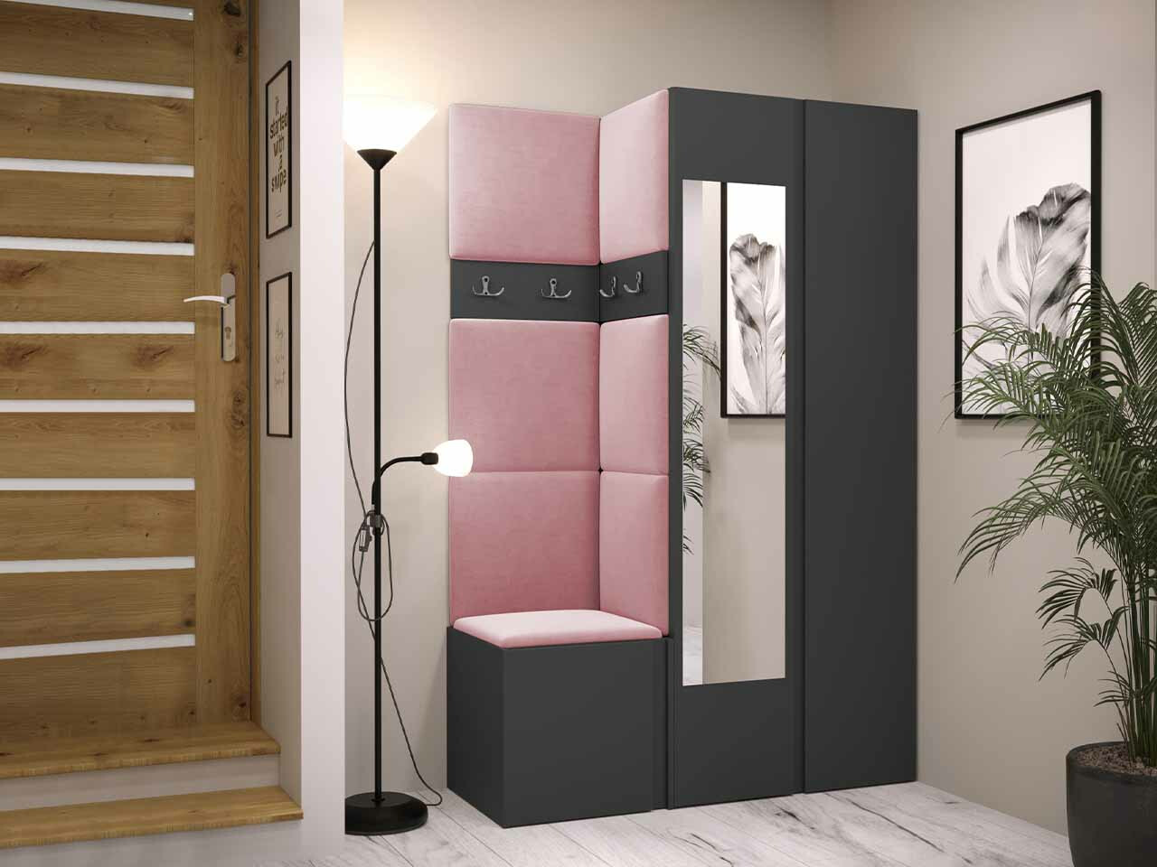 Set za hodnik Hartford 350 (Graphite)