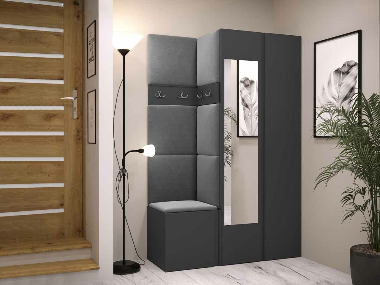 Set za hodnik Hartford 350 (Graphite)