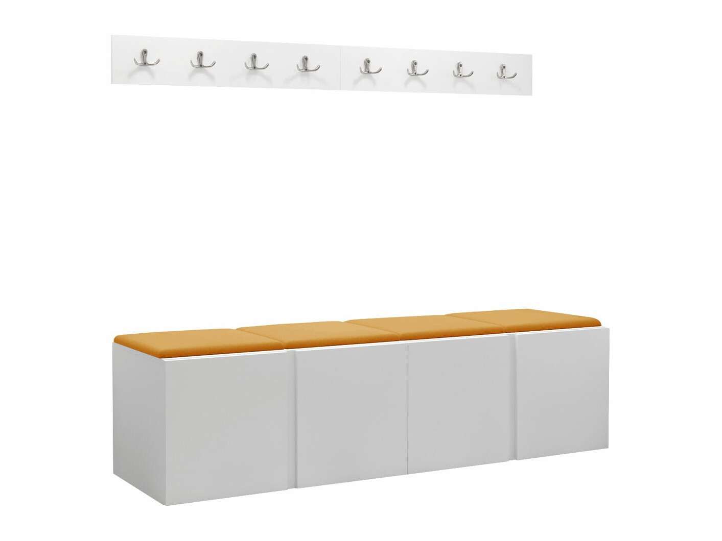 Set za hodnik Pinis VII (Belo)