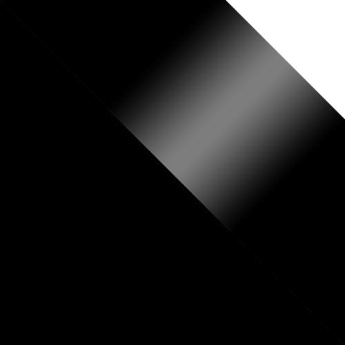 Zidni ormarić Charlotte 100 (Crno + Crna visoki sjaj + Belo)