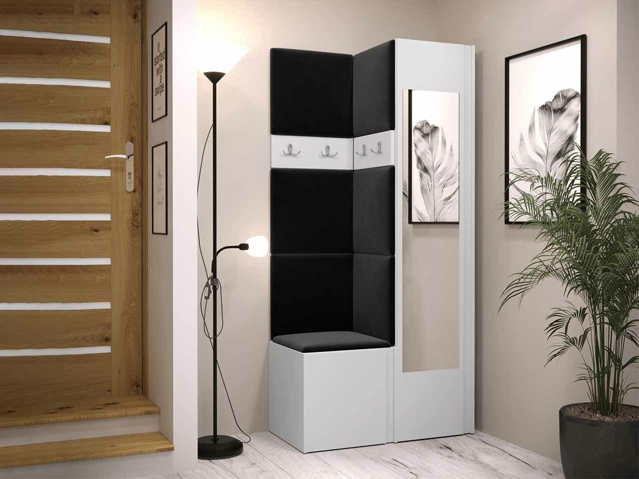 Set za hodnik Hartford 354 (Belo)