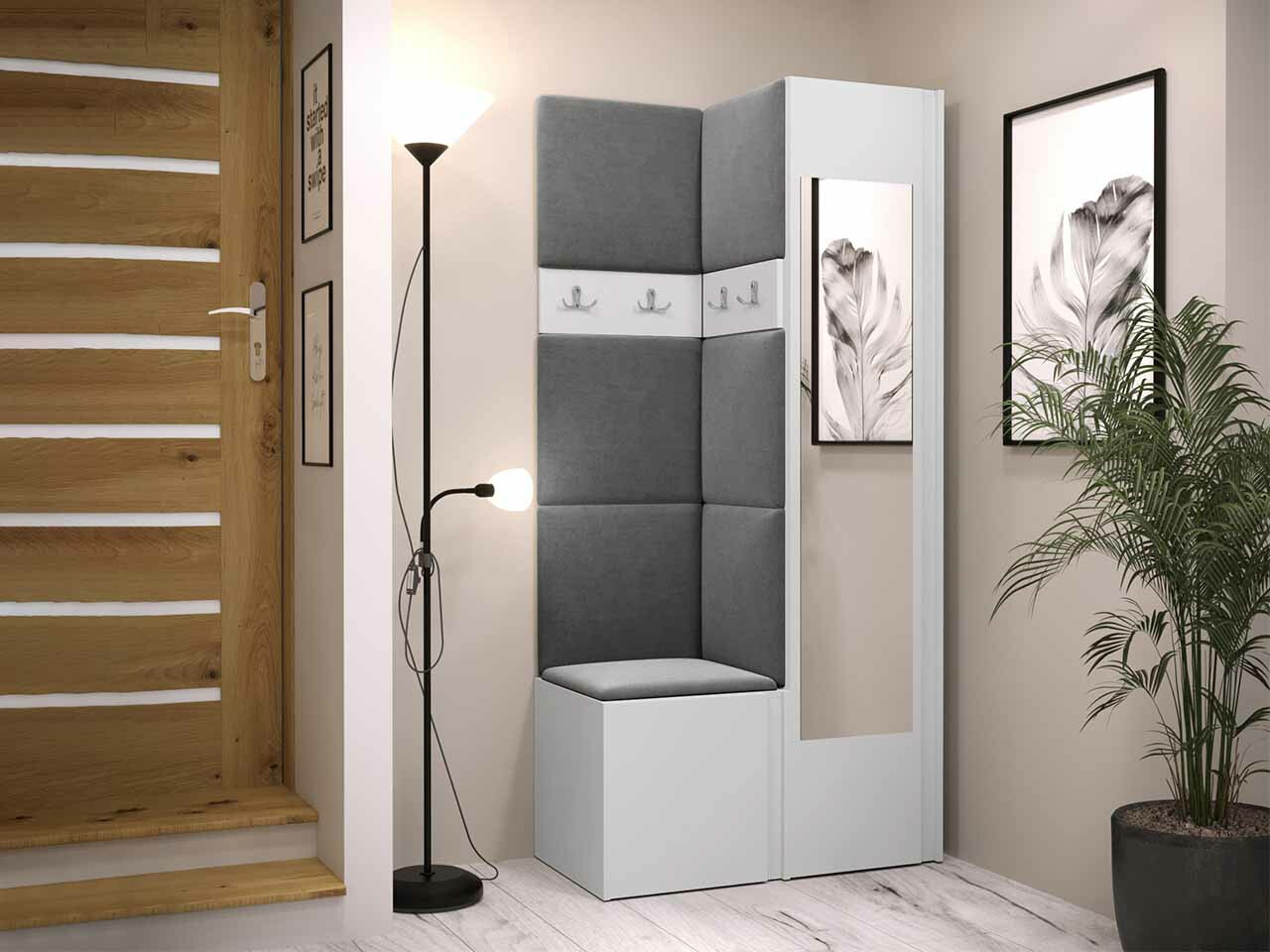 Set za hodnik Hartford 354 (Belo)