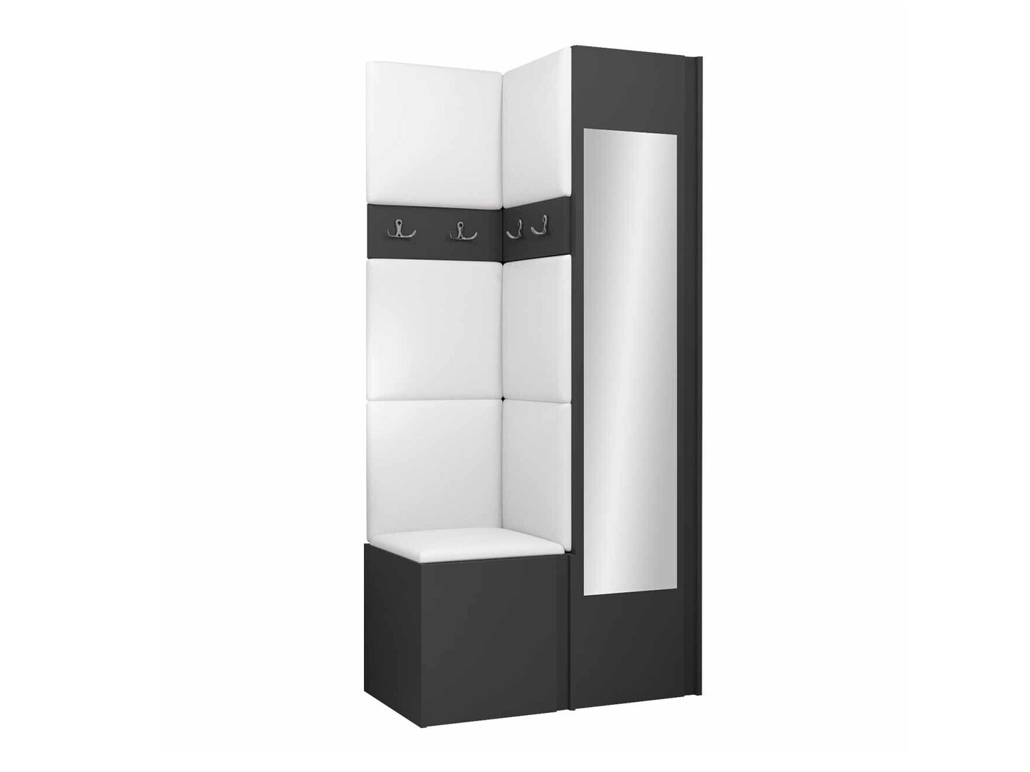 Set za hodnik Hartford 354 (Grafit)