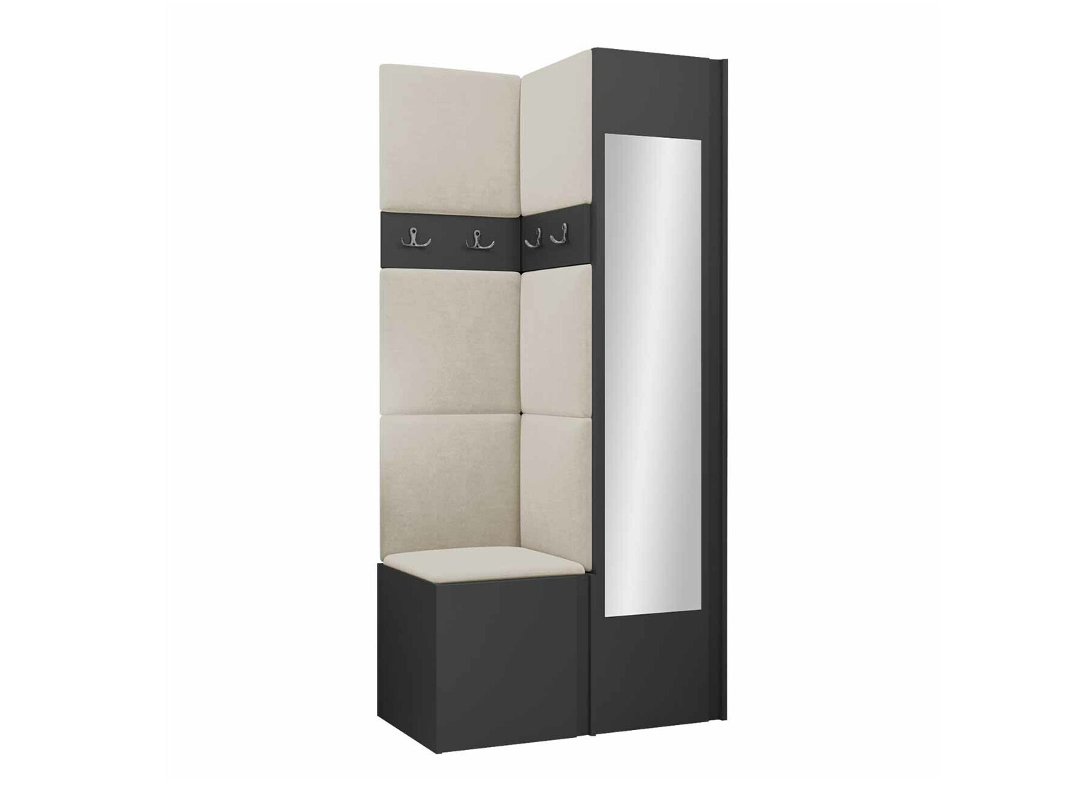 Set za hodnik Hartford 354 (Graphite)