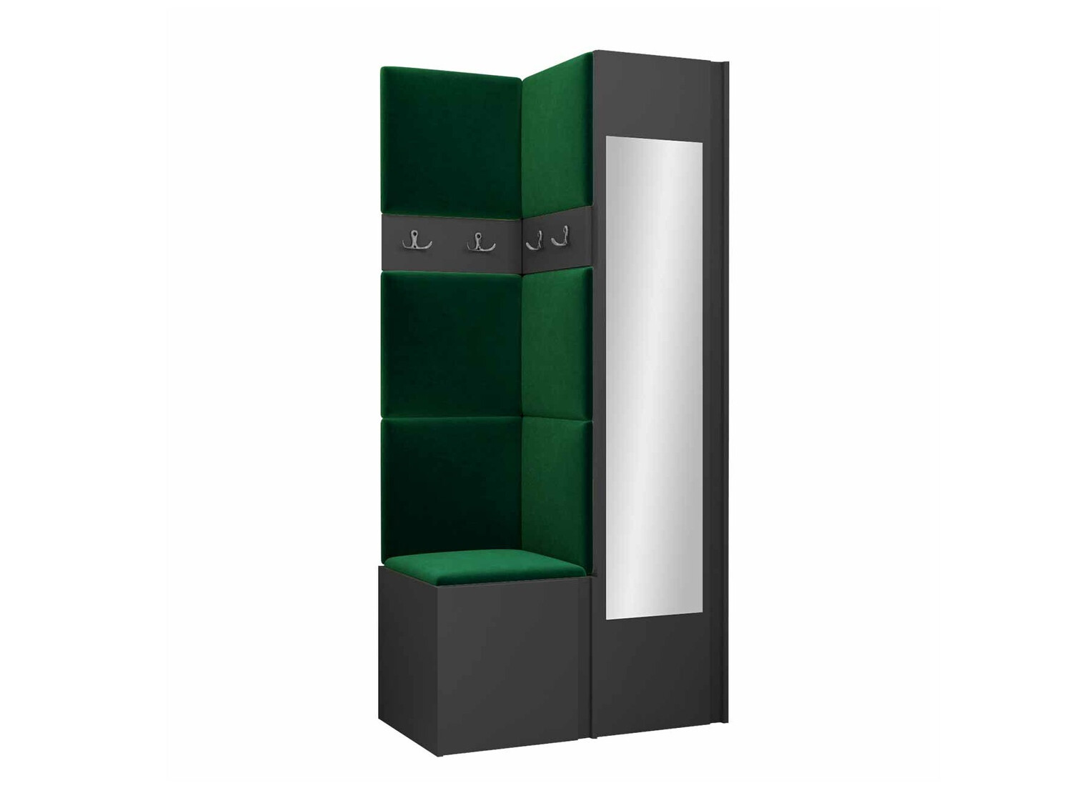 Set za hodnik Hartford 354 (Graphite)