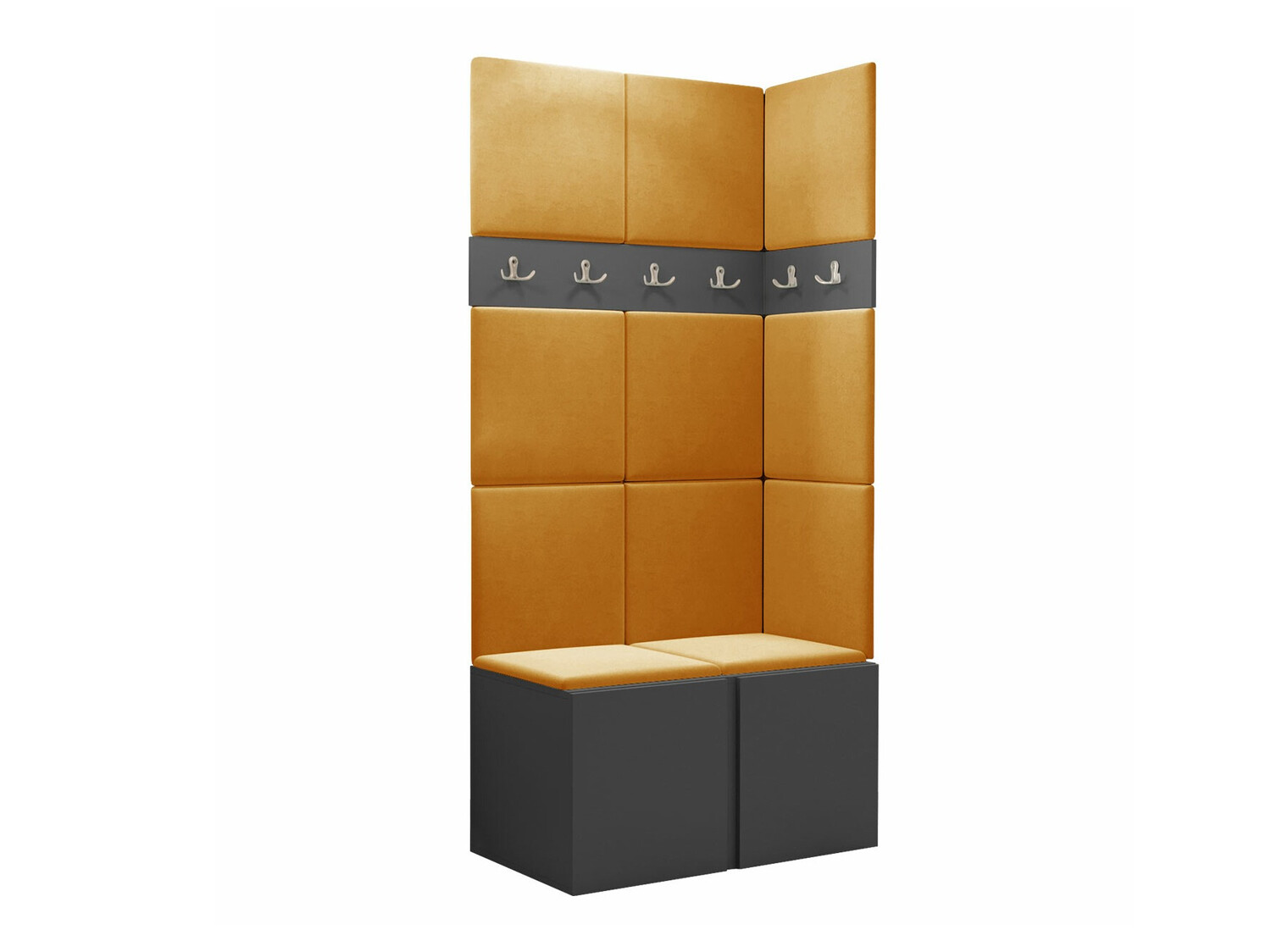 Set za hodnik Hartford 264 (Graphite)