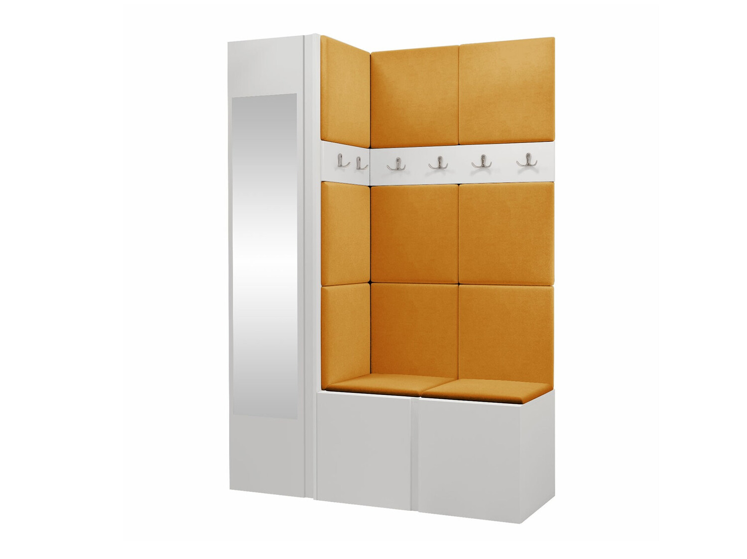 Set za hodnik Hartford 277 (Belo)