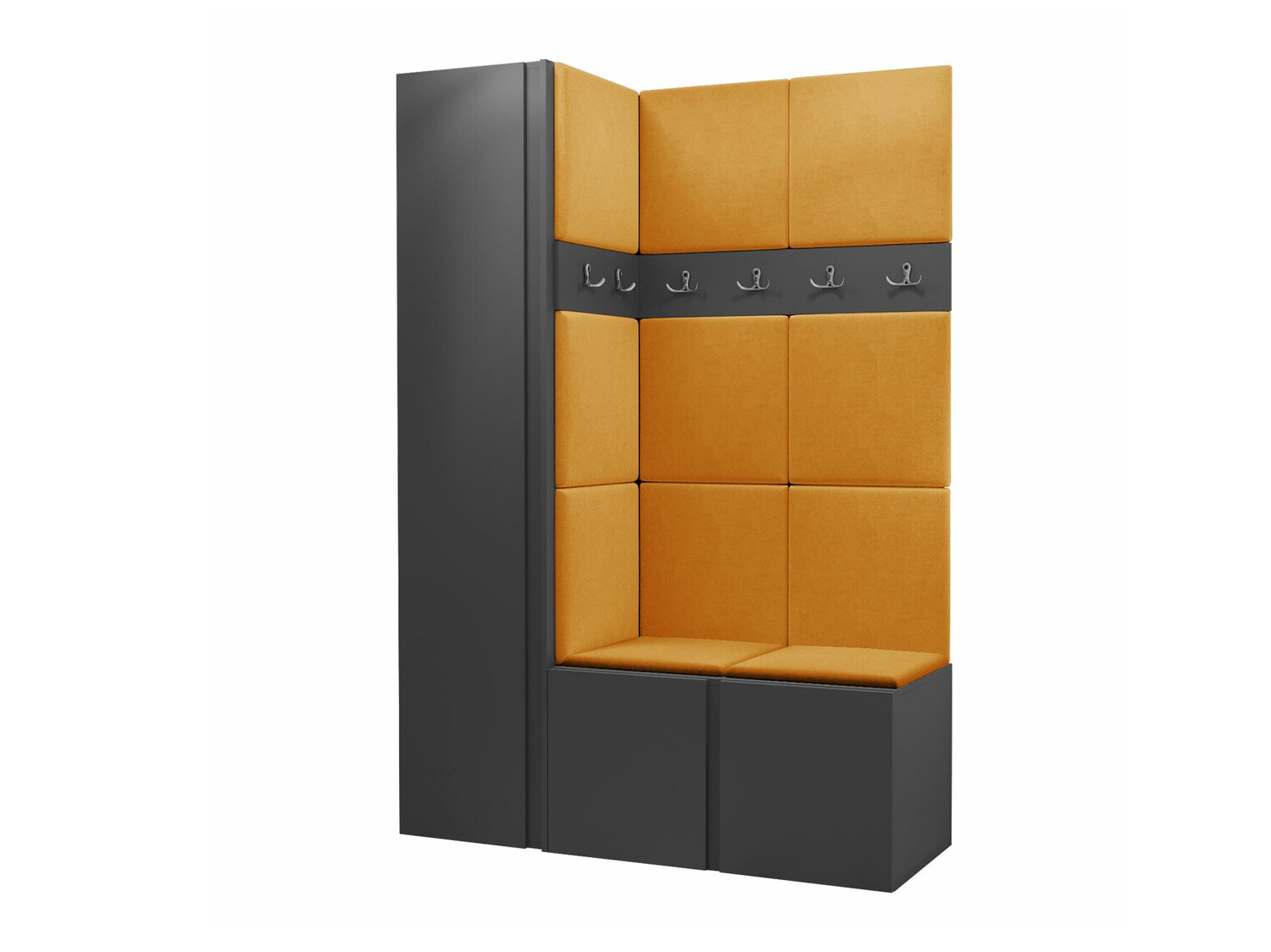 Set za hodnik Hartford 471 (Graphite)