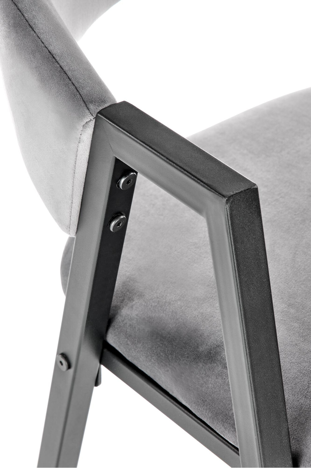 Stolica Houston 1348 (Sivo + Crno)