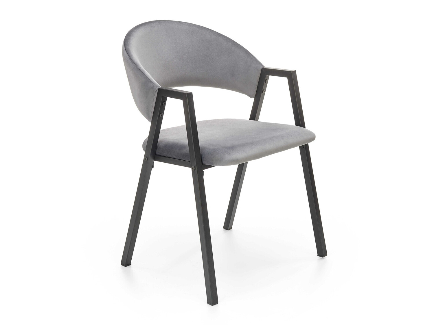 Stolica Houston 1348 (Sivo + Crno)
