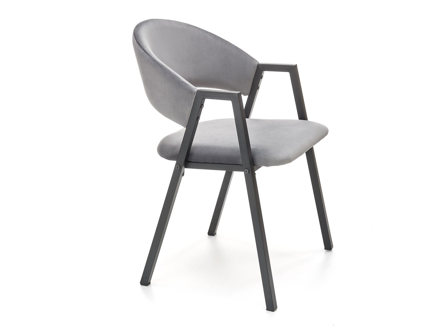 Stolica Houston 1348 (Sivo + Crno)
