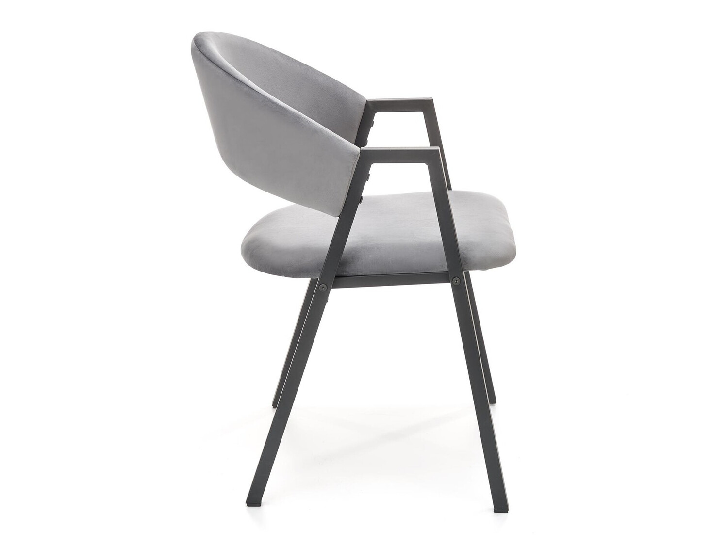 Stolica Houston 1348 (Sivo + Crno)