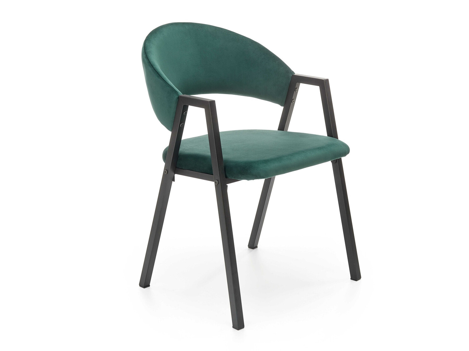 Stolica Houston 1348 (Tamno zelena + Crno)