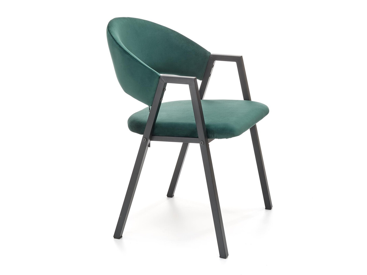Stolica Houston 1348 (Tamno zelena + Crno)