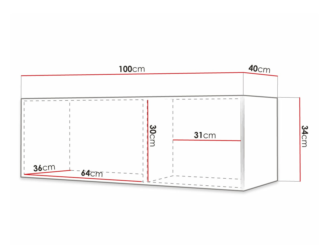 TV sto Elblaru 105 (Crno)