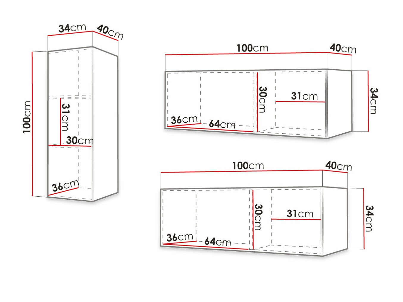 Set za dnevnu sobu Elblaru 111 (Crno)
