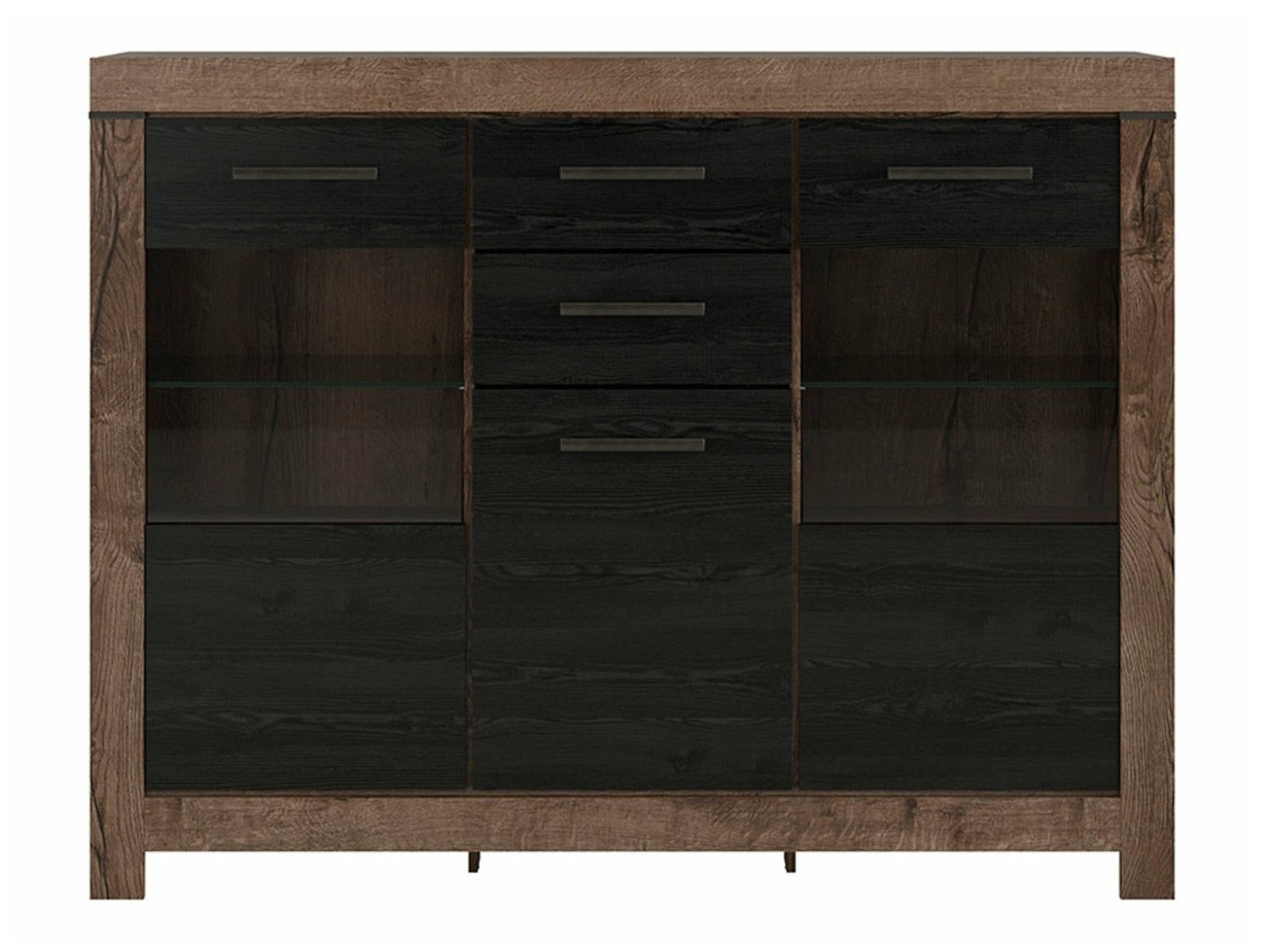 Komoda Dunfelu 108 (Manastirski hrast + Crni hrast)