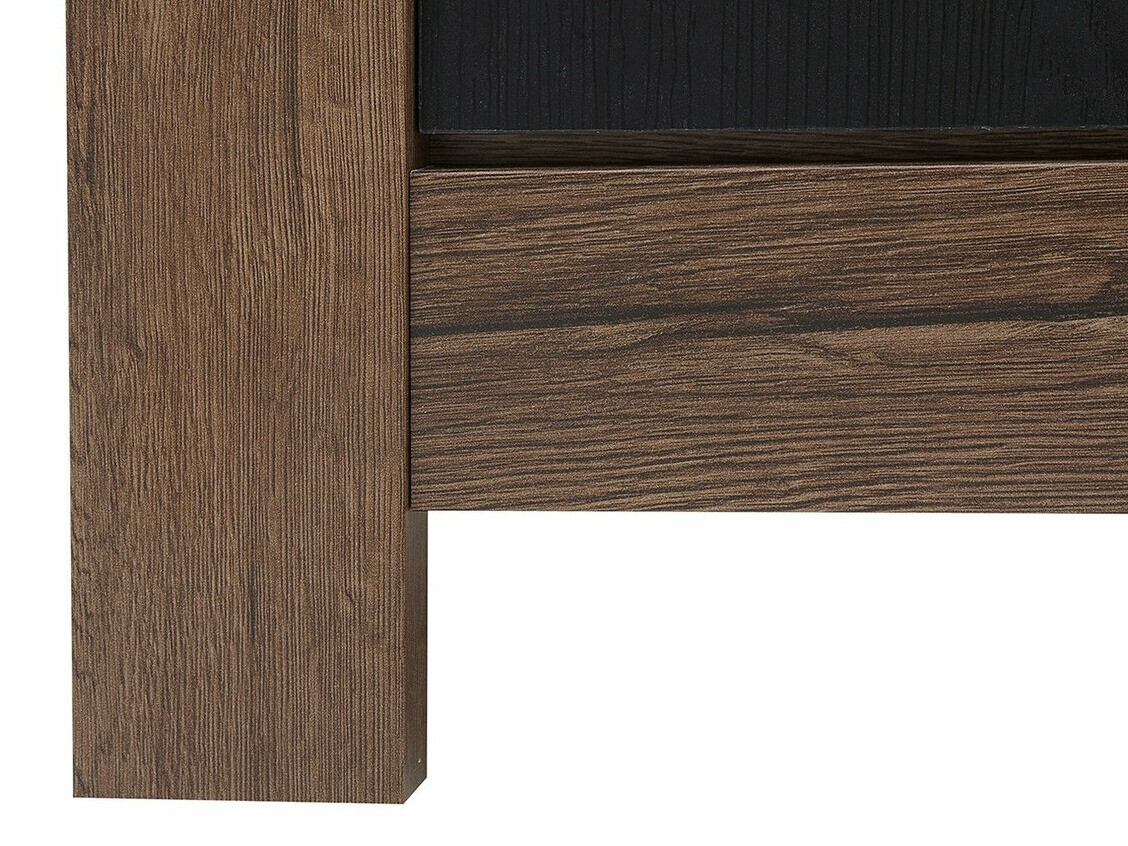 Polica Dunfelu 103 (Manastirski hrast + Crni hrast)