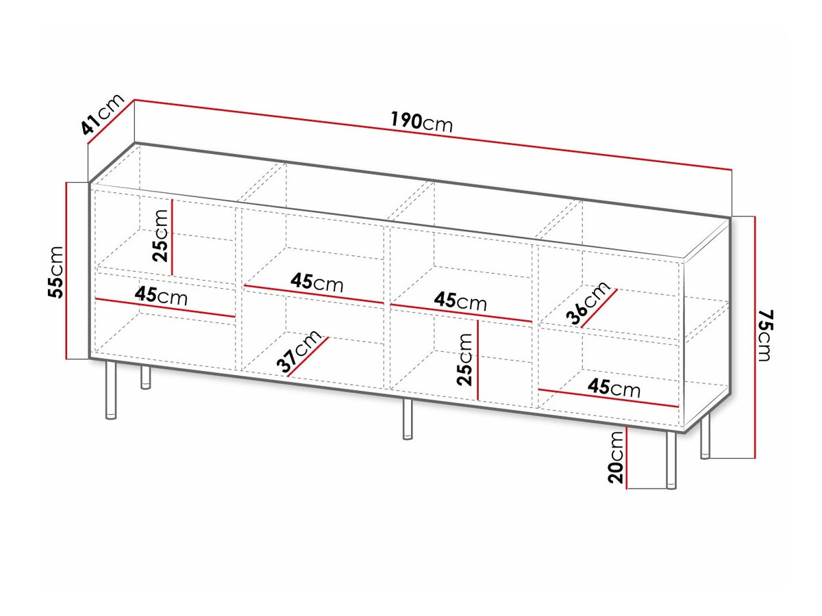 Ormarić Charlotte 170 (Crno + Zlatan)