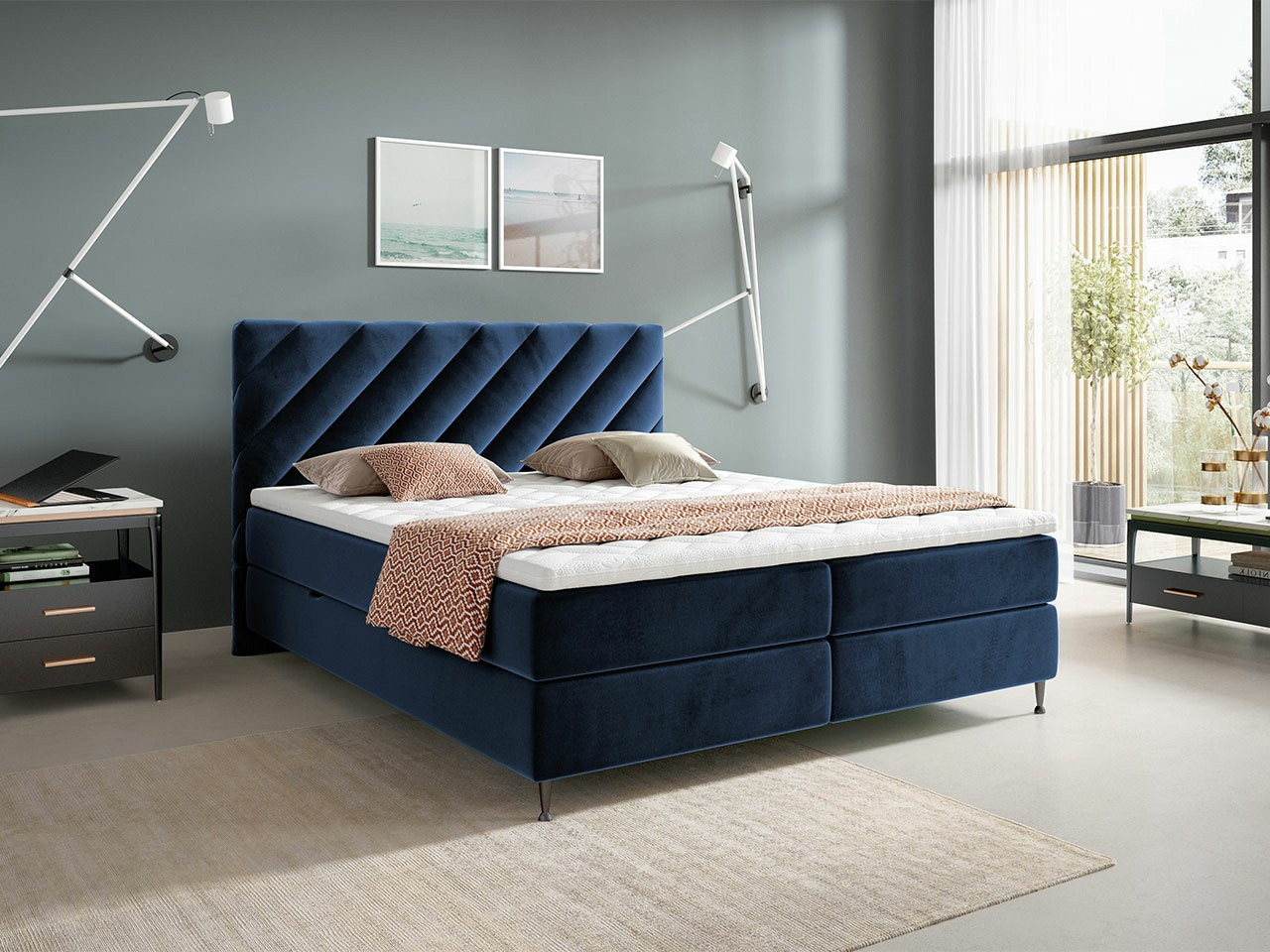 Boxspring krevet ComfiDream 176 (Fresh 11)