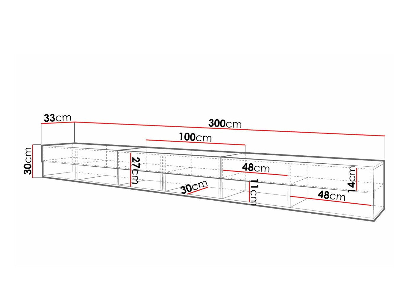 TV sto Sarasota 144 (Вотан храст)