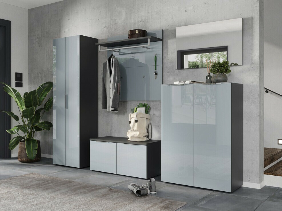 Cipelarnik Fivsori 106 (Glossy gray + Graphite)