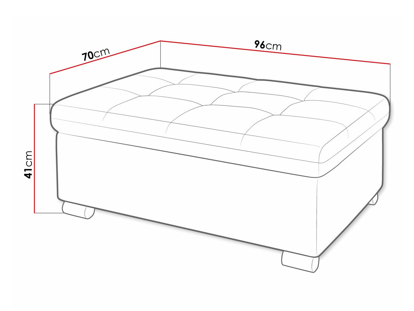 Tapacirana klupa Comfivo 118 (Matana 01)
