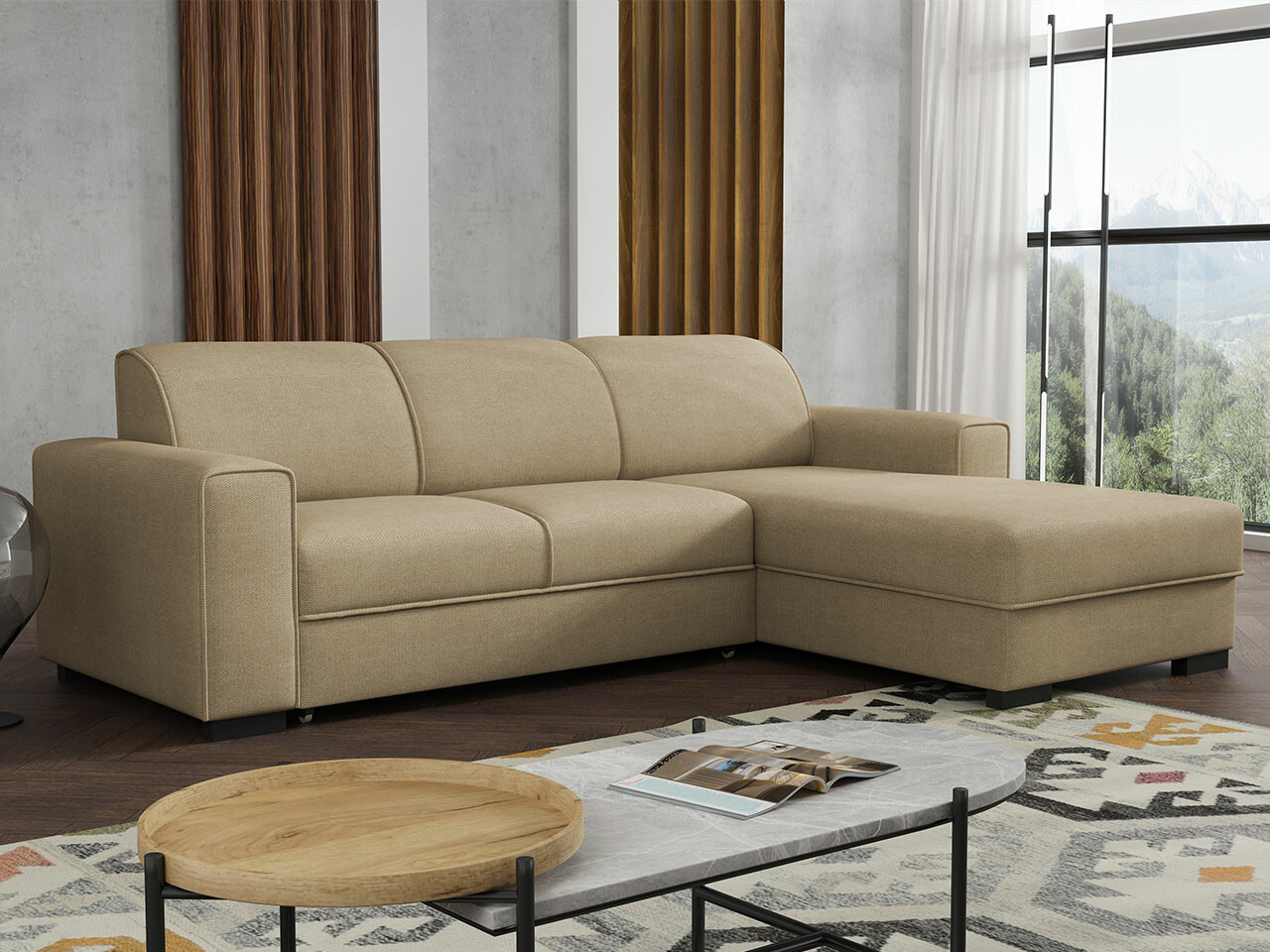 Ugaona sofa Columbus 186 (Crown 2)