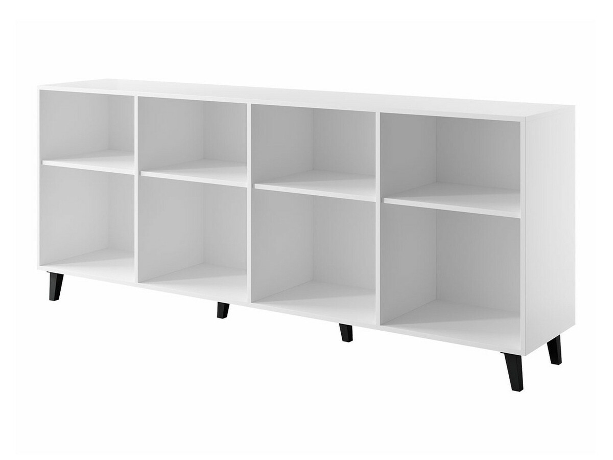 Ormarić Charlotte 180 (Crno + Craft hrast)